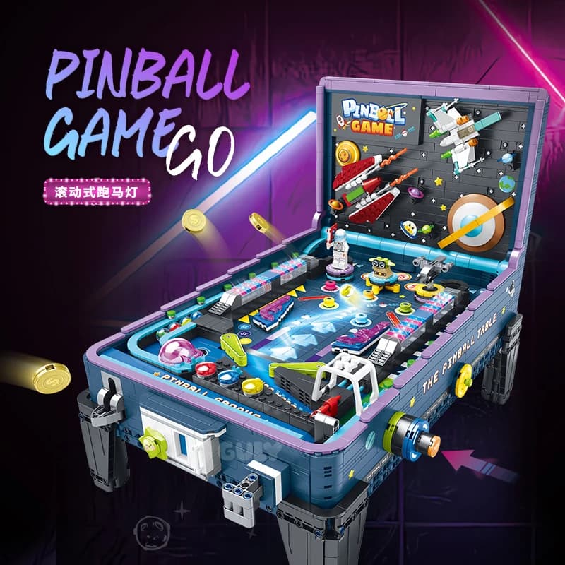 2309PCS Creativo Gioco di Pingball Go Building Blocks Con Kit di Alimentazione Vista Spaziale Assemblare Mattoni Giocattoli Regalo Per I Bambini Adulti