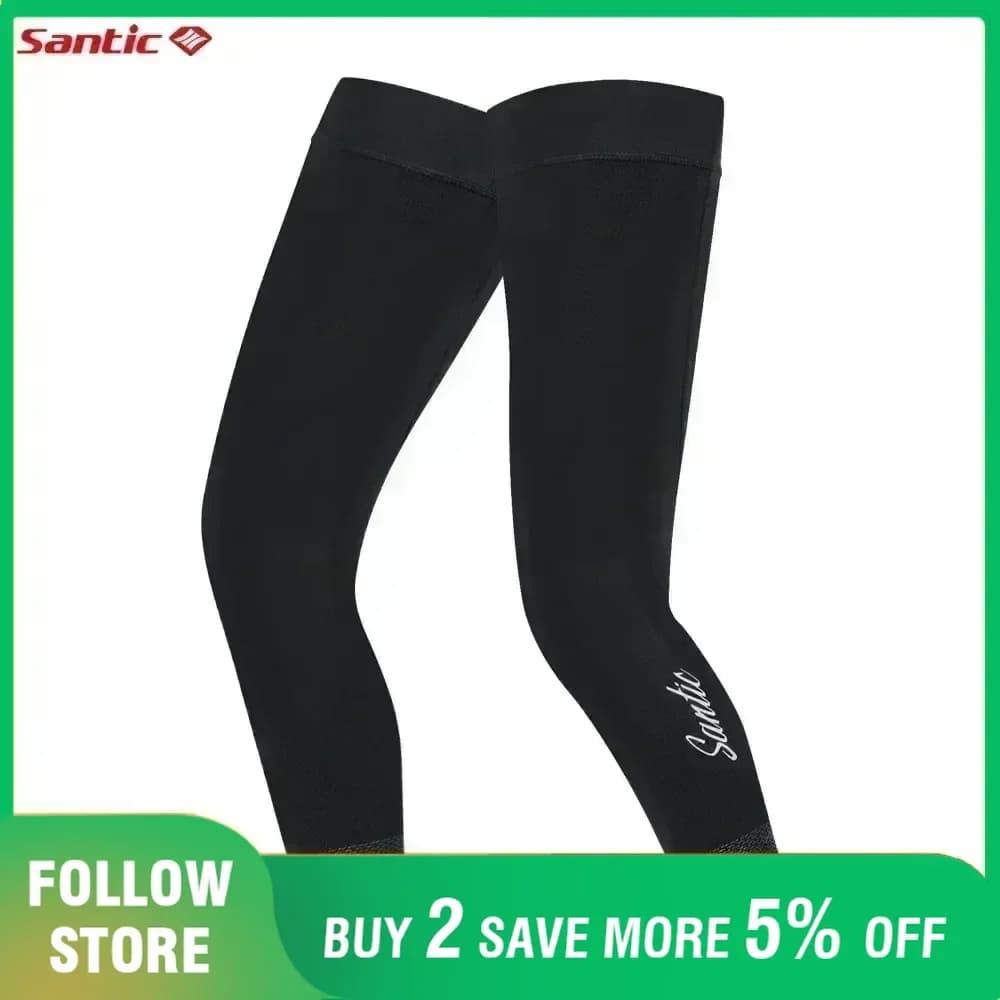 Santic Summer Pro Manicotti per le gambe da ciclismo Protezione per il ginocchio ad asciugatura rapida per esterni Scaldamuscoli a compressione antiscivolo Attrezzatura sportiva rinfrescante