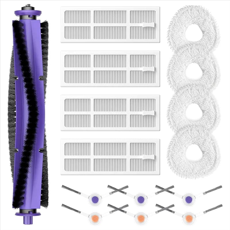 [HOT!A24R】 Replacement Parts Accessories For Narwal Freo Robot Vacuum Roller Brush HEPA Filters Mop Pads Side Brushes