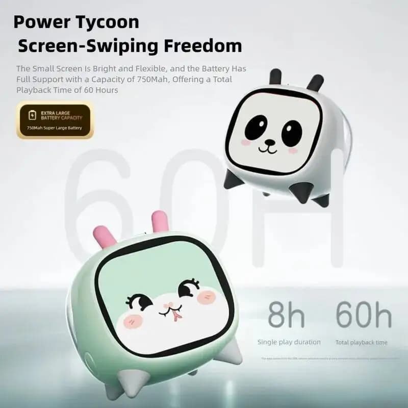 Wireless Bluetooth headphones with ear clip Small-shaped Smart TV Smart Screen Musical earphones with table noise reduction for girls gifts