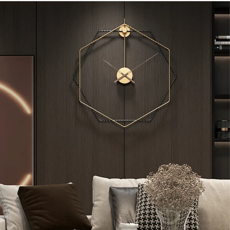 Orologi da parete di grandi dimensioni di lusso nordico nuovo moderno semplice soggiorno cucina orologi da parete creativo Home Office Wall Decor Hanging Watche
