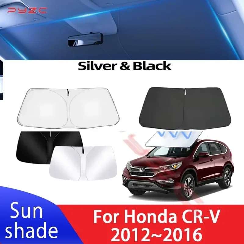 Parasole per auto Honda CR-V CRV RM RE 2012~2016 MK4, protezione solare per parabrezza anteriore, isolamento termico, accessori estivi rinfrescanti