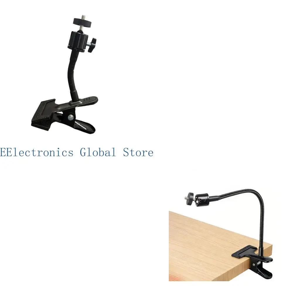 462B Supporto con morsetto angolo multiplo per baby monitor e action camera con filettatura da 1/4 pollice Durevolezza in