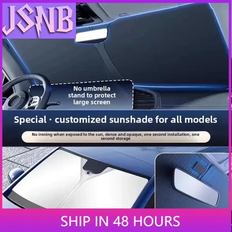 Car Sunshade Windshield Sun Shade Cover For Grand Koleos/GEELY Monjaro XingyueL Foldable Heat Insulation Sun Shade Visor Parasol