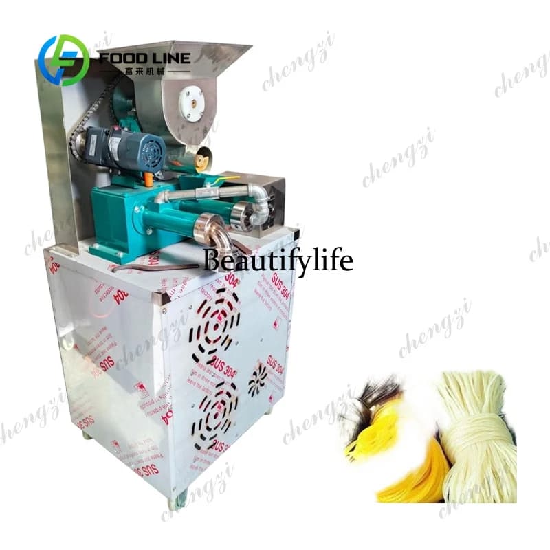 81 Customizable Fresh Spaghetti Pasta Making Machine 100Pcs/Min Noodle Cutter with Motor Commercial