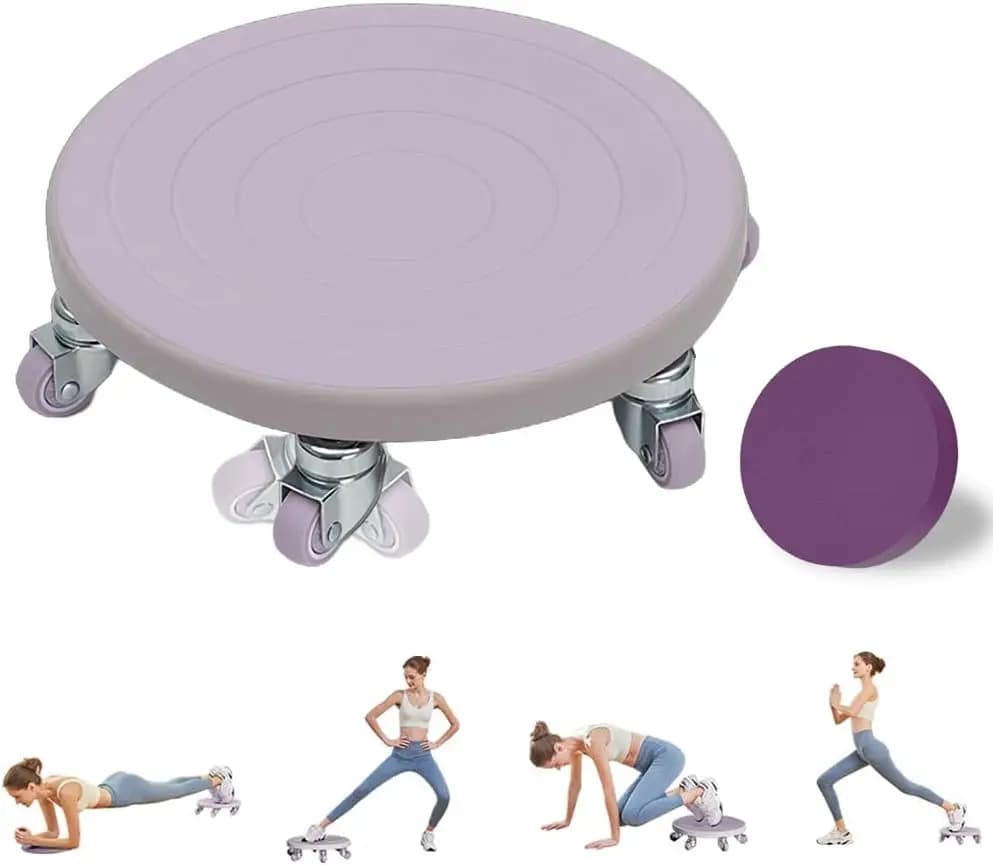 Ab Roller Wheel with knee pad for central strength training, gym equipment for men and women