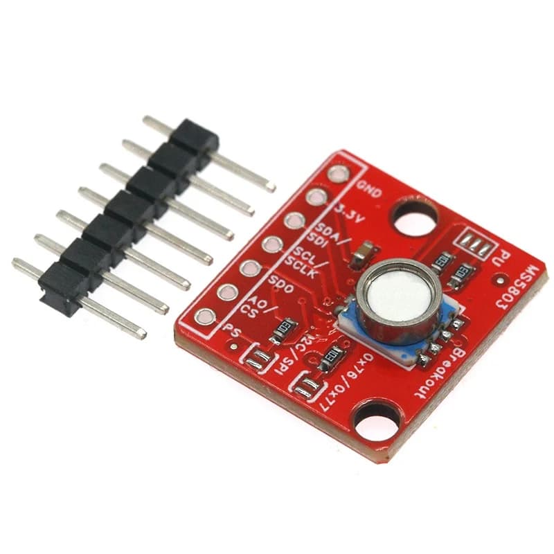 GY-MS5803-14BA MS5803 14BA Fluid Liquid Gas Pressure Height Sensor Breakout Module Waterproof Pressure Sensor for Arduino w/ Pin