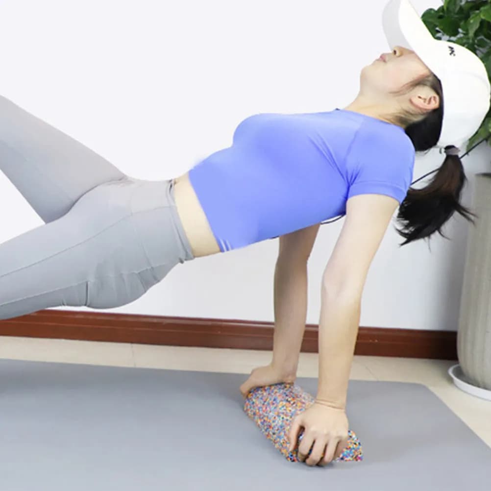 Half Ball Colored Foam Roller in EPP Material, Yoga Tool, Massage, Muscle Relaxation, Balance, Fitness and Pilates