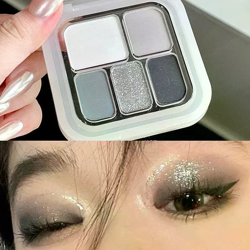 Colorful White Silver Black Dark Grey Black Opaque and Shiny Make-up Make-up Chest for Durable Party