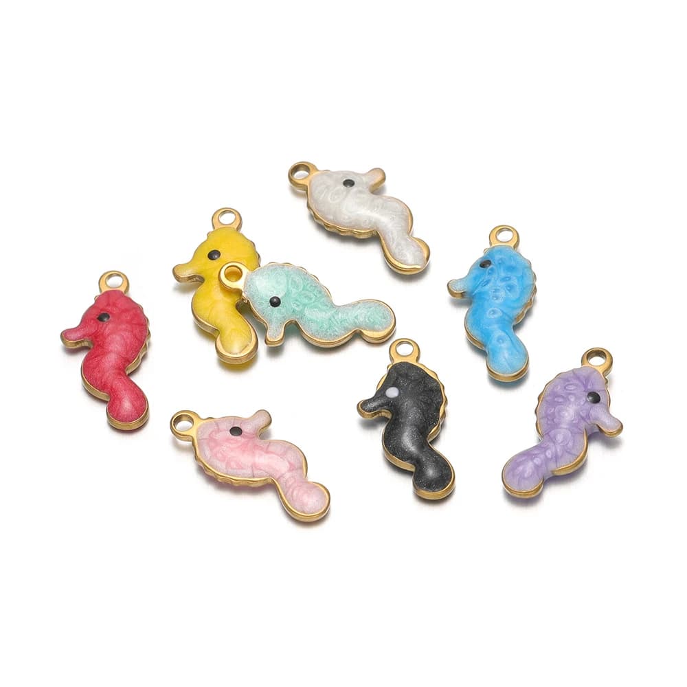 20 Pz/Lot Pendants Seagull Stainless Steel Double-sided Foil Pendants and Pendants for FAI DA TE Cute Jewelry Bracelets Handmade Necklaces Supplies