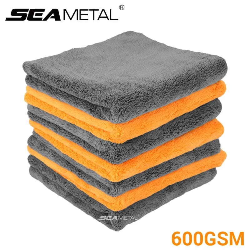 SEAMETAL 40X40 cm Microfiber Towel Care Car Washing Machine Drying Towel Car details Drying cloth Cleaning tool Cleaning accessories Automatic washing machine