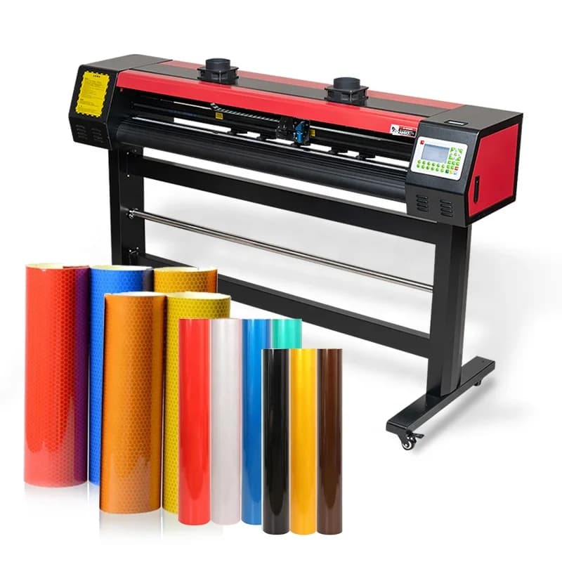 Plotter da taglio per incisore laser da 1730 mm Plotter da taglio per contorno automatico Macchina da taglio per vinile laser CO2 Plotter da taglio laser