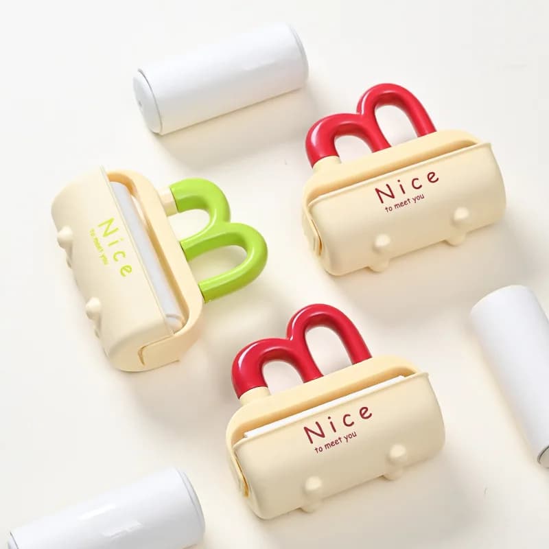 Powerful lint roller for removing hair, pet hair cleaning roller, suitable for carpets, sofas, furniture, beds, and cars