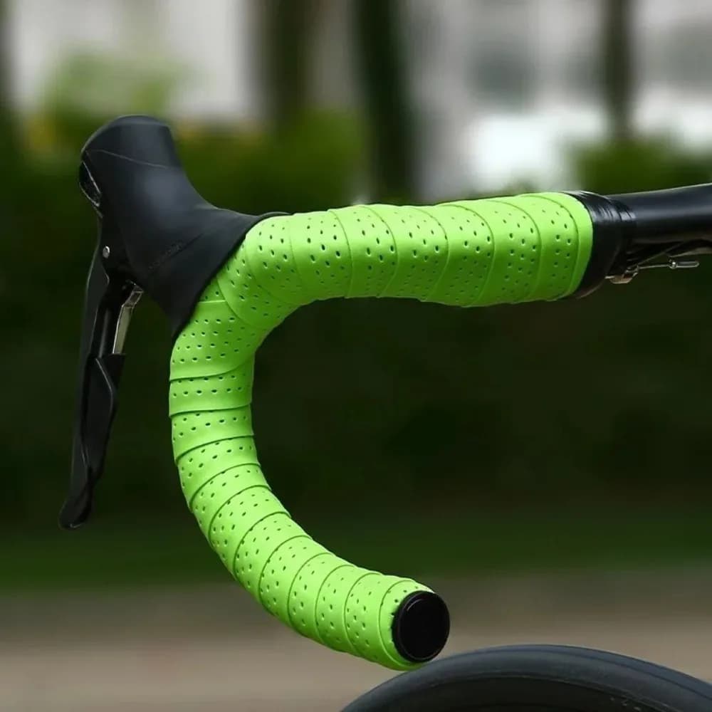 2pcs Bicycle Handlebars with Bike Bends Wrapped with Anti Slip, Ultra Light, Breathable, Anti Fouling, and Skin Friendly