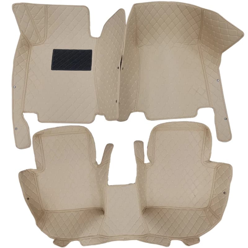 Custom Car floor Mat Fit For Genesis GV80 2021 2022 2023 2024 2025 2026 2027 2028 Leather auto accessories Car Carpet