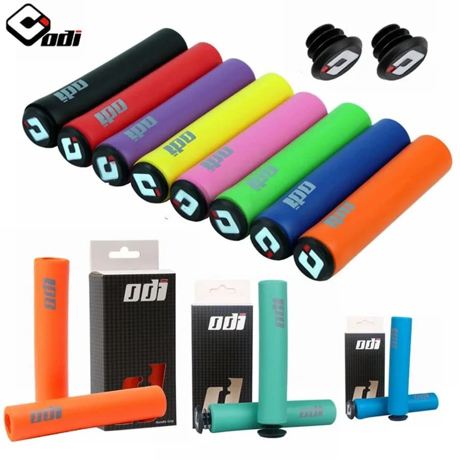 MTB ODI Handlebar Knit Cover for Mountain Bike Foldable Silica Gel ultralight foam with plug bike parts