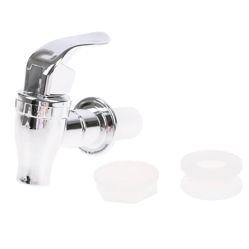 1 rubinetto in plastica da 17 mm per bottiglie di vino, barattoli, barili e serbatoi d'acqua - Nuovo
