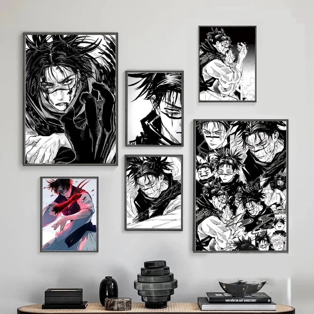 Choso Jujutsu Kaisen Anime Poster Poster Posters Waterproof Coffee House Bar Home Decor