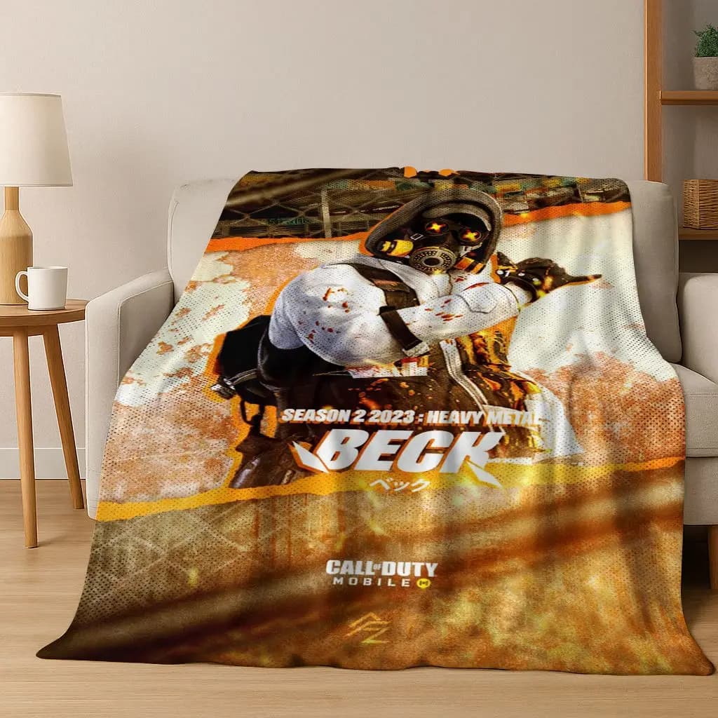 26 Style CS GO Game Counter Strike Gamer Flannel Blanket,Warm and Cozy Soft Throw Blanket for Home Bedroom Bed Sofa Cover Gift