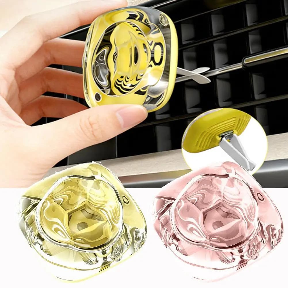 Car Fragrance Diffuser Essential Oil Vent Clip Air Freshener Portable Aromatherapy Air Vent Perfume Parfum Clip Decoration