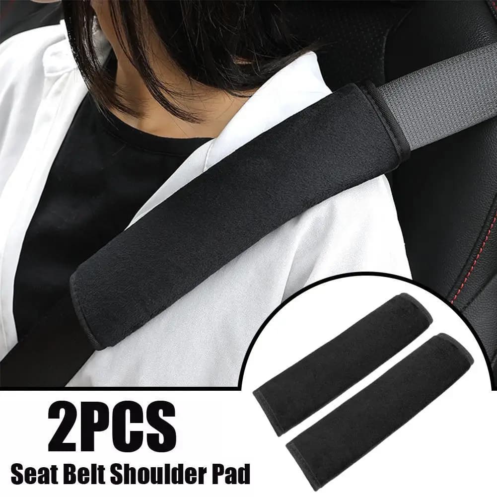 2 pcs universal cover for car seat belt cover adjustable seat belt cover for shoulder protection for car accessories