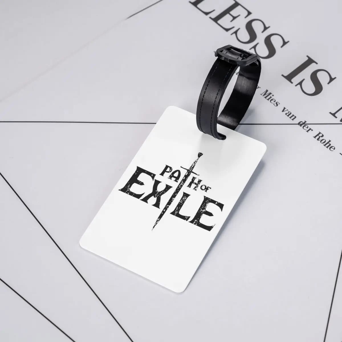 Etichette per Bagagli Path Of Exile, Accessori per Valigie, Targhette per Bagagli da Viaggio, Porta Etichette con Nome e Indirizzo