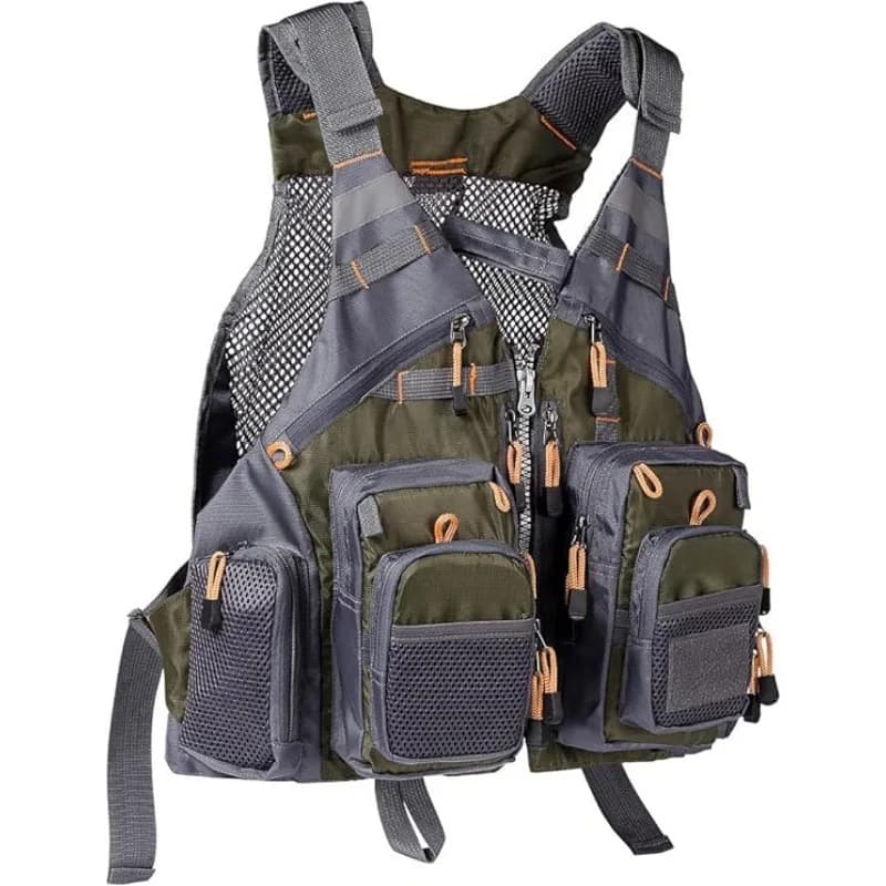 Backpacks Vest Bag Jacket Bag Waterproof for The Shoulder Bag Portable Net Surface Vest Breathable Suitable for Both Men Women