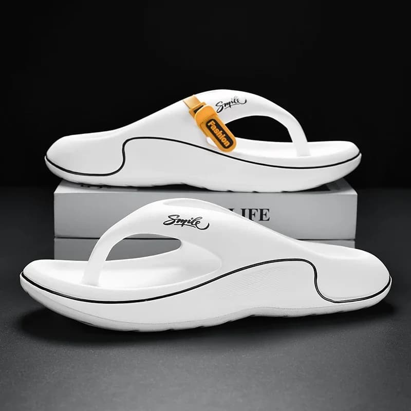 Women's New Summer Beach Sandals for Interior and Outdoor Soft and Thick Sole Swimwear Men's Shoes Non-slip Slippers