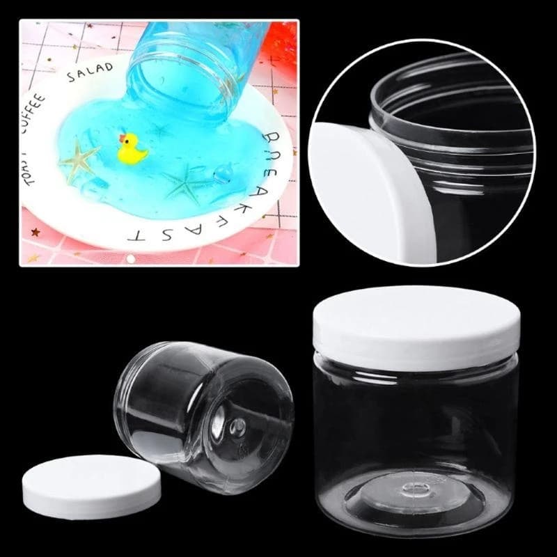 R1WA 150ml Container Foam Storage Box Mud Light Clay Jar