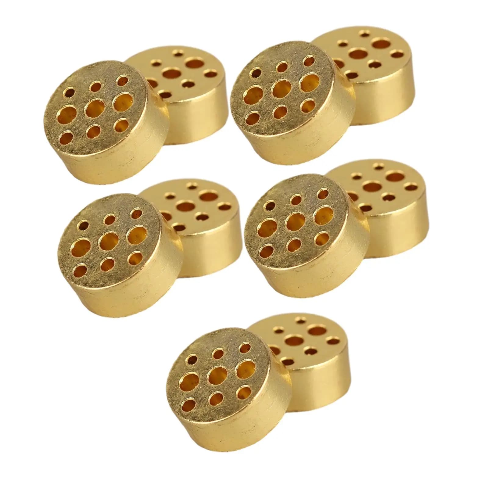 Multi Hole Incense Holder Zinc Alloy Stand Exquisite Fragrance Burner for Indoor Outdoor Yoga Reading Room