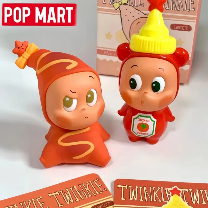 POP MART 123 Twinkle Twinkle Create Your Taste Series Blind Box - Mystery Box Giocattoli, Bambole, Ornamenti Anime Carini, Regalo
