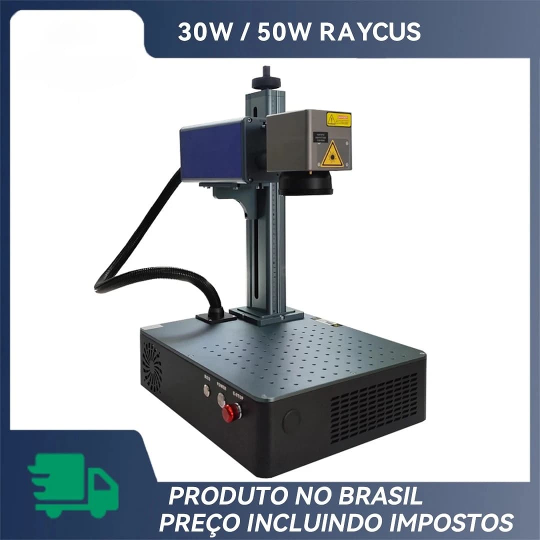30W Raycus Desktop Fiber Laser Engrave Machine Engraving Marking Metal Stainless Steel Paint Cup Gold Silver Ring Jewellery