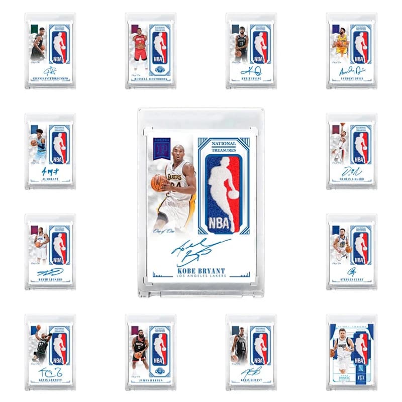 Panini Kobe Curry Durant James Jordan Wen Ban Yama Yao Ming Collezione di carte stellate firmate fatte in casa