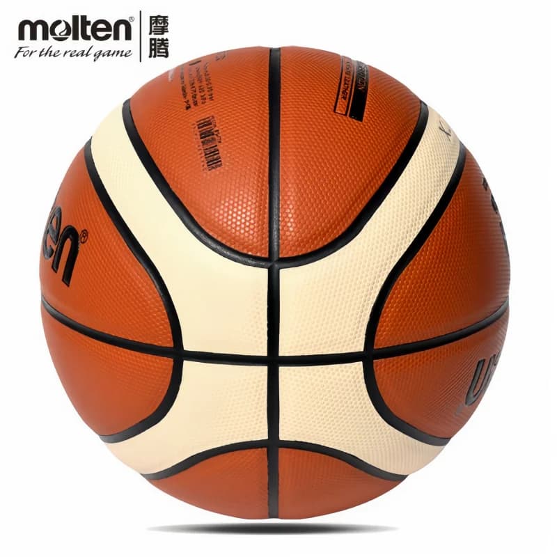Pallone da basket Molten n. 7 antiscivolo e resistenti all'usura No. N. 5 N. 6 Pallone da basket per allenamento all'aperto, per 7 giovani studenti e adulti