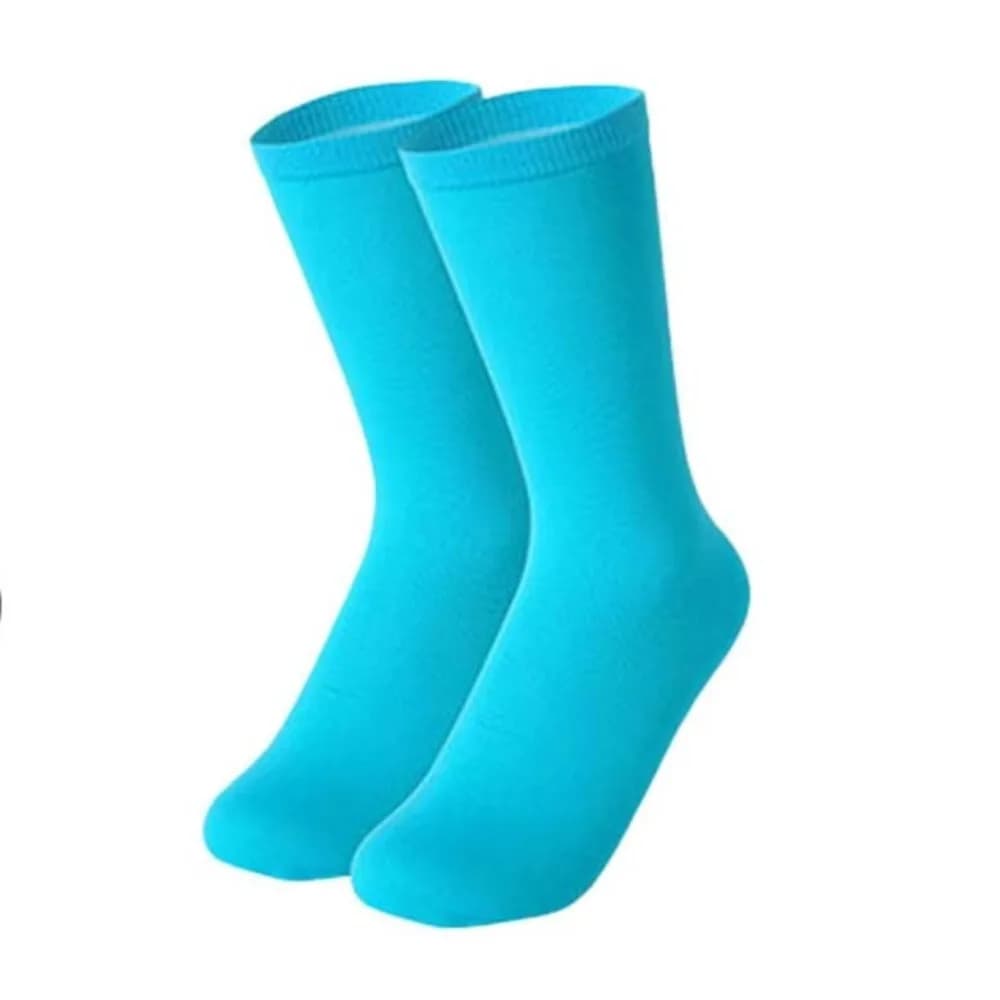 Breathable Ice Skating Socks Comfortable Elastic Figure Skating Socks Cotton Solid Color Roller Skating Socks Workers Athletes