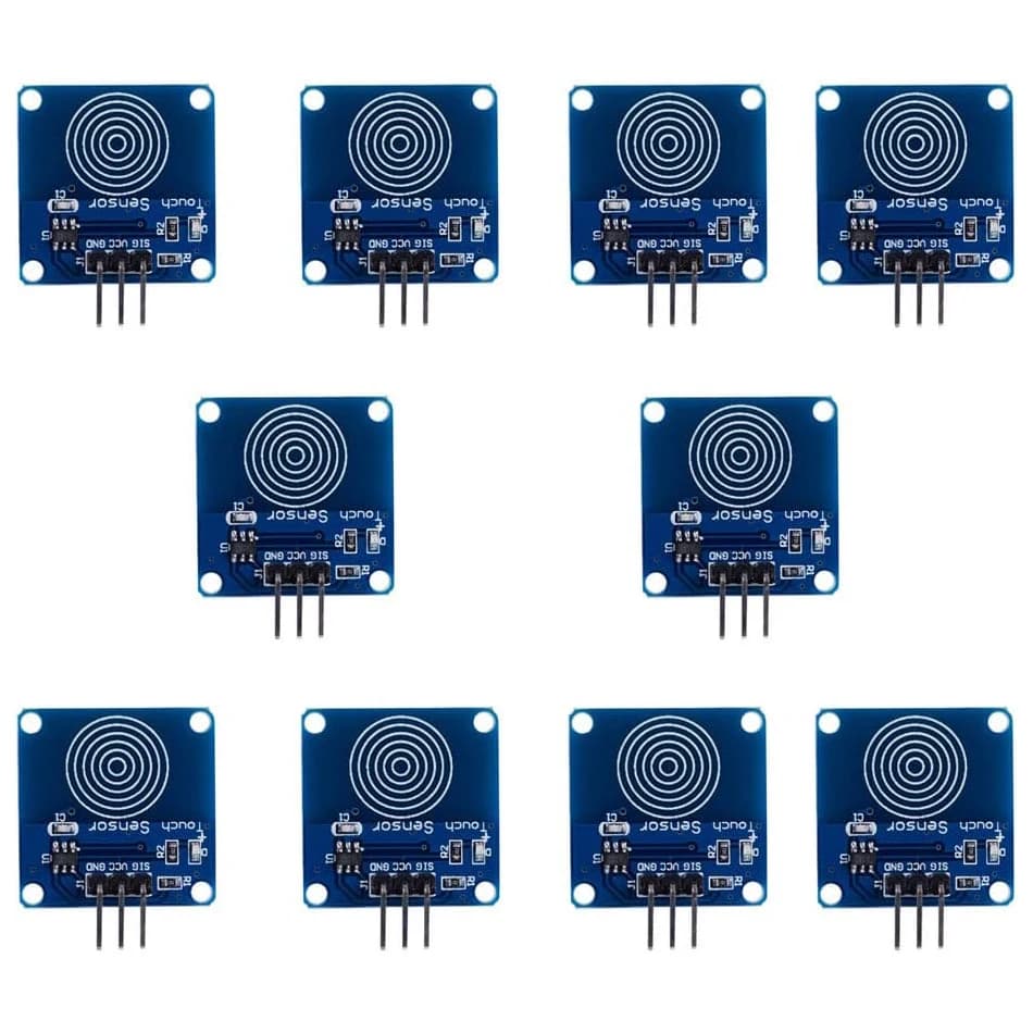 10 Pack TTP223B module switch digital Touch capacitive sensor DIY for Arduino Raspberry Pi