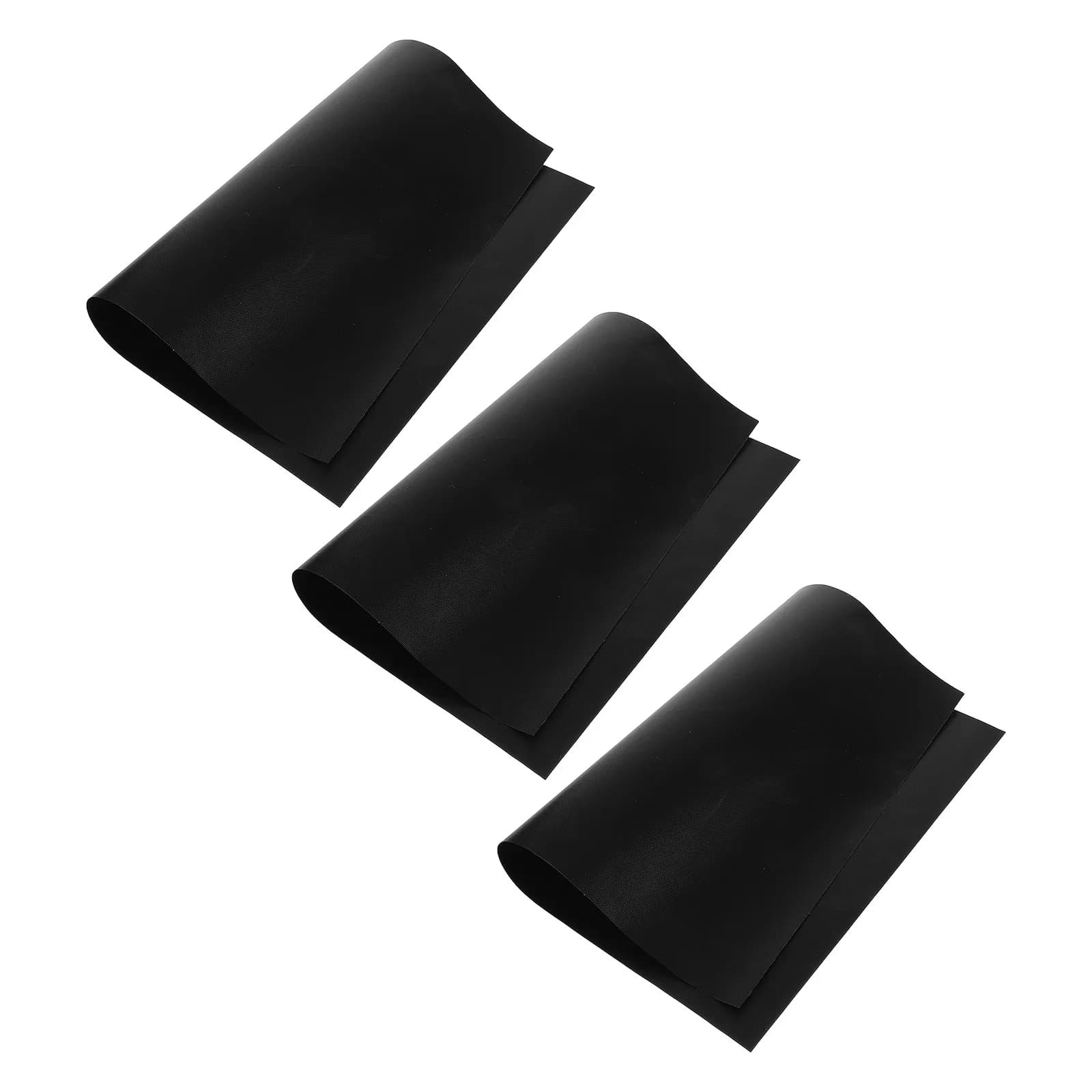 Set di 3 Tappetini in Silicone Antiaderenti Resistenti al Calore per Forni Elettrici e a Gas, Friggitrice ad Aria, Microonde, Piano di Lavoro, Raccogli Gocce per Cottura