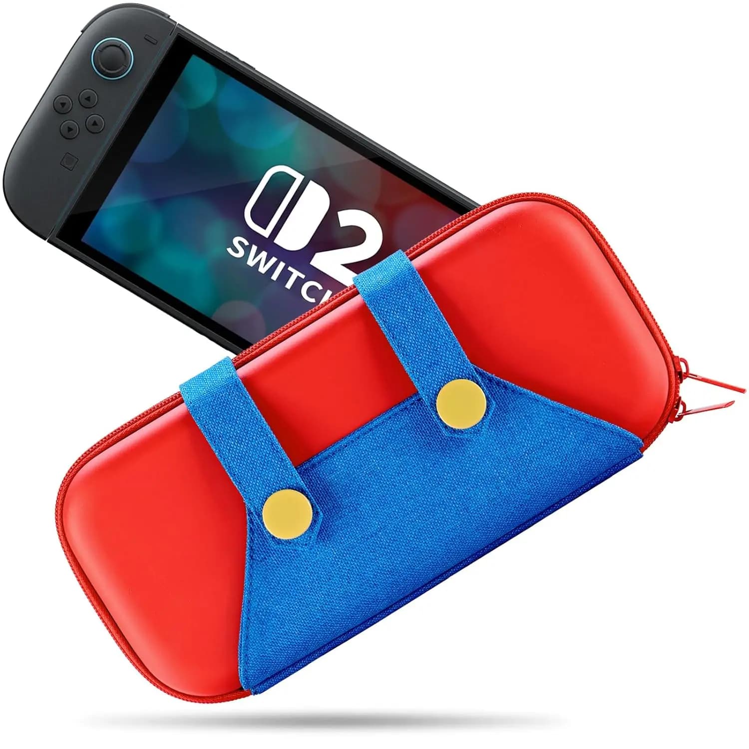 Custodia da trasporto compatibile con NS Switch 2 - Per console e accessori Borsa da viaggio portatile con guscio rigido