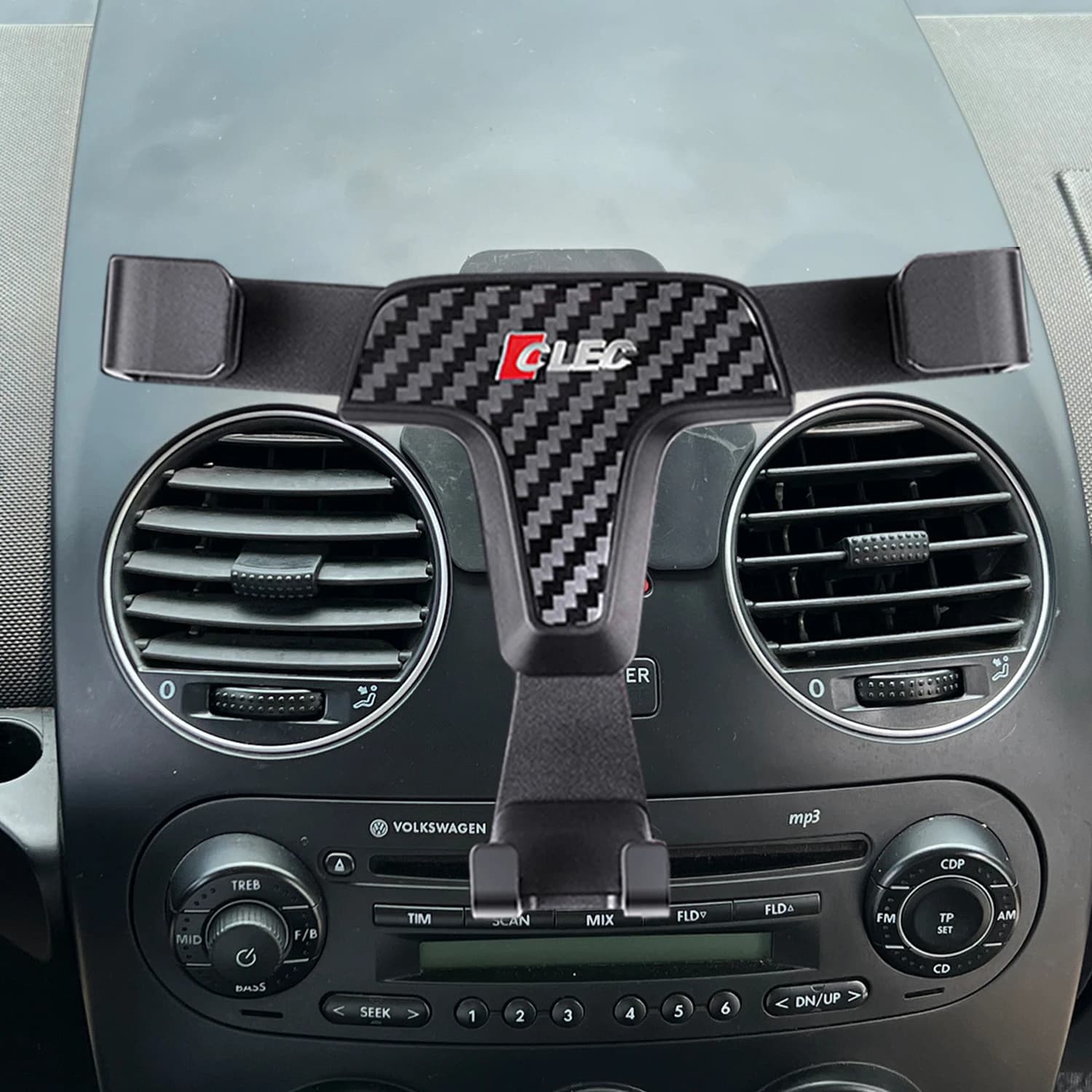 For VW Volkswagen New Beetle 2003-2010 Gravity Car Phone Air Vent Mounting bracket Mobile phone support 1 set