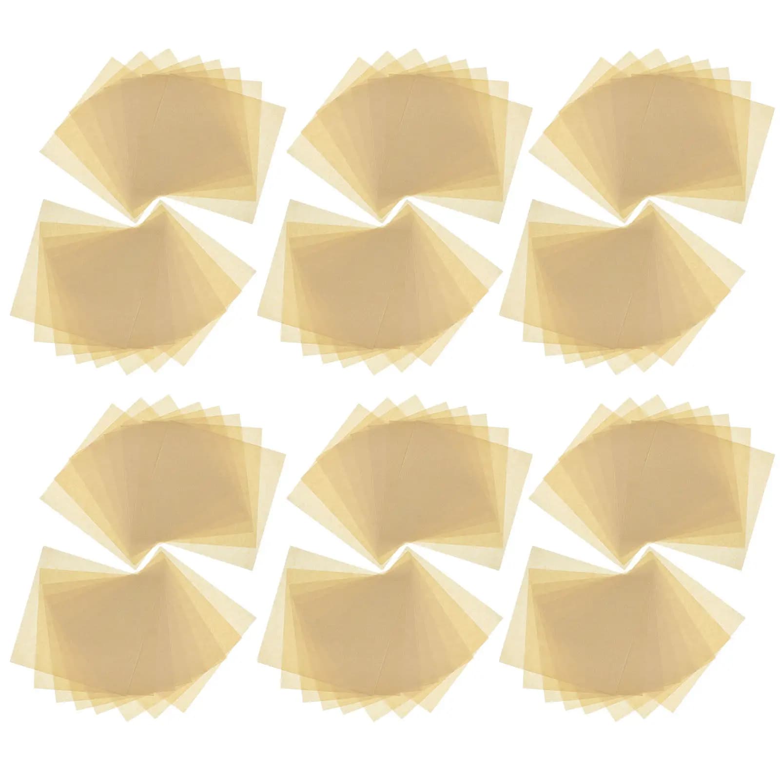 500Pcs Greaseproof Baking Parchment Paper Sheets Non Stick Oil Absorbent Oven Safe for Cooking Air Fryer Frying