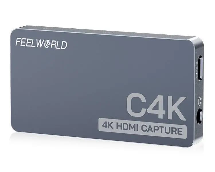 FEELWORLD C4K USB-C Plug and Play Scheda di acquisizione video 4K 60Hz per streaming di giochi e videoconferenze