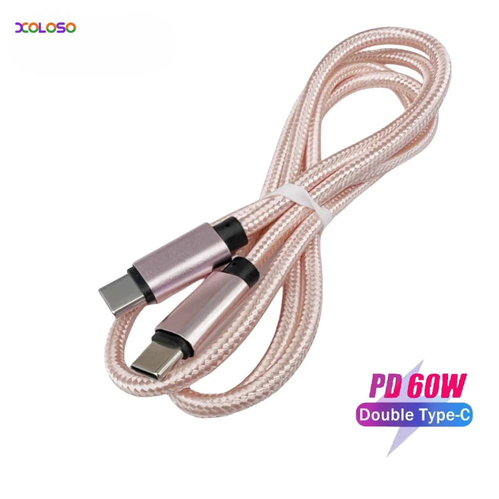 Cavo PD 60W da tipo C a tipo C per iPhone 15 Pro Max Cavo dati OTG a ricarica rapida USB-C per Samsung Xiaomi 14 Redmi 13 Oneplus 12