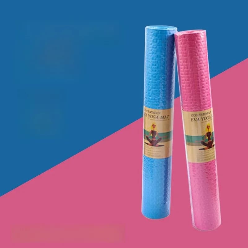 EVA Yoga Mat Thick and Largo, Anti-slip, for Fitness and Dance, Domestic Use, Urti Absorption, Noise Reduction, Exercise Mat with Baby Motive
