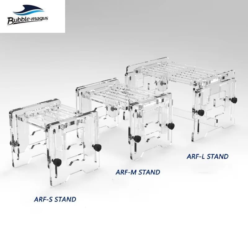 Original parts of the Bubble Magus ARF support for the ARF-G2 series of the BM battery filter