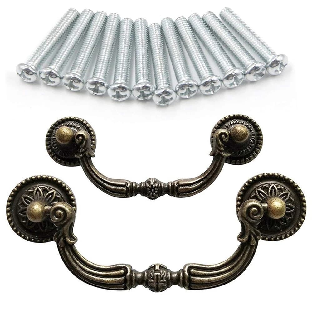 Maniglie e pomelli vintage in stile europeo per cassetti, mobili, ante e armadietti in legno