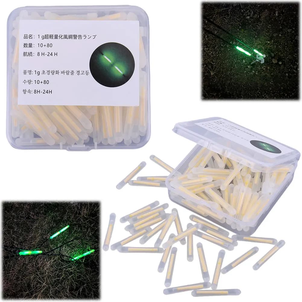 Wind Rope Buckle Light Waterproof Wind Rope Warning Light Tent Atmosphere Light Wind Rope Decoration Light Camping Gear