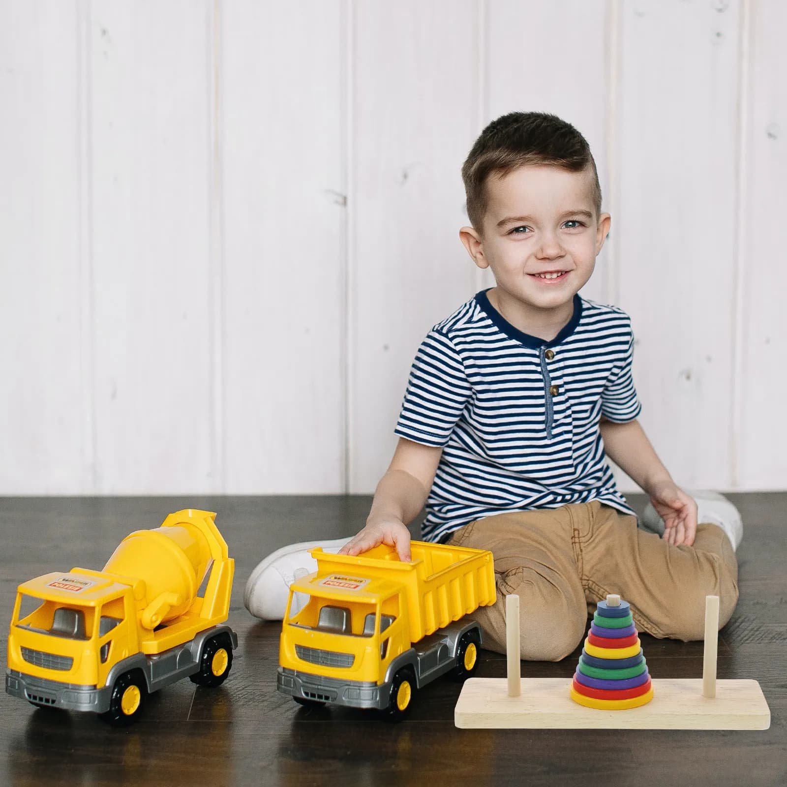 Set di 1 Gioco del Torre di Hanoi in Legno, Puzzle Mentale per Adulti e Bambini, Sfida Educativa e Rilassante