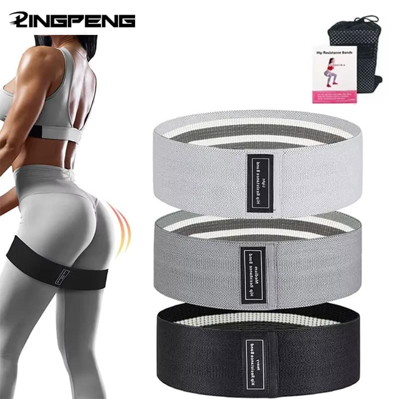 Fascia Elastica a Resistenza Graduale per Allenamento Solitario, Modellamento Glutei e Squat, per Uomini e Donne