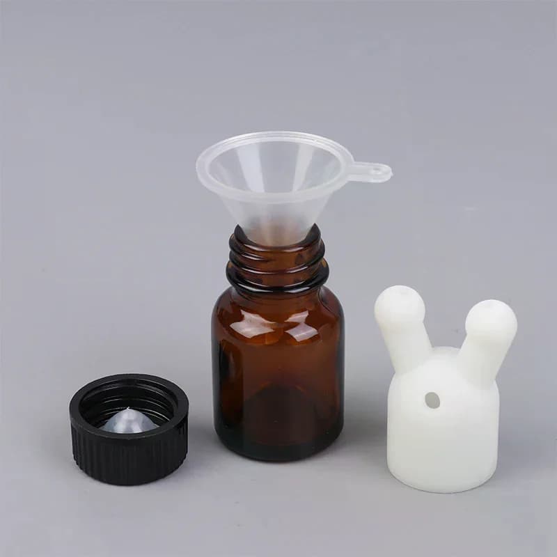 NUOVA OFFERTA: Inalatore di Oli Essenziali Anti-perdita con Tappo, Mini Dispenser per Oli Essenziali e Profumi, Bottiglia Inalatore di Oli Essenziali