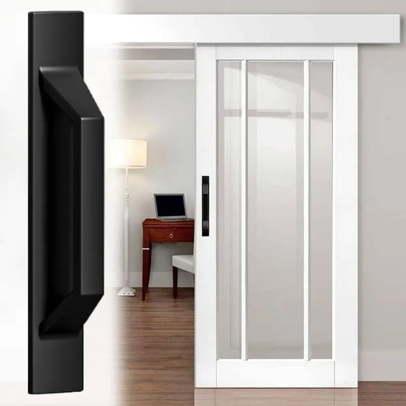 Maniglie per porte scorrevoli senza foratura, facili da installare, adatte per mobili da cucina, cassetti, finestre, armadi scorrevoli, maniglie per mobili